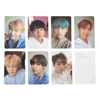 Kpop BTS Love Youself : Sus Tarjetas Fotográficas Lomo Card Jimin V Jungkook RM Jin Suga JHope Postal Fan Collection (4)