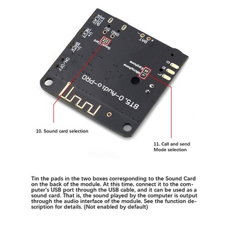 IN STOCK Mini Bluetooth 5.0 Decoder Board Audio Receiver Amplifier Module With Case ARIO (4)