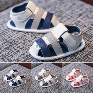 Baby Sandals Shoes Infant Toddler Boys Girls Low Top Rubber Sole Casual Pre Walker Shoes