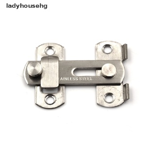 ladyhousehg - cerradura de puerta de seguridad para el hogar (acero inoxidable, 20 x 50 x 70 mm)