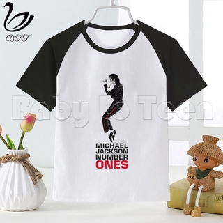 Chico camisas Michael Jackson niños camiseta de verano de los niños T-Shirt para niño bebé niñas Tops niños camiseta de dibujos animados camisetas ropa