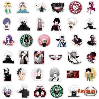 ASUO 100Pcs/Set Tokyo Ghoul Graffiti Stickers Luggage Laptop Decoration Stickers (6)