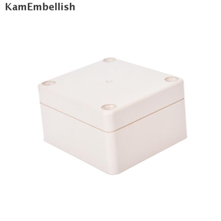 (Kam) 65 x 58 x 35 mm al aire libre impermeable cajas de conexiones adaptables conectores de caja (Embellish) (7)