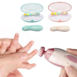Pulidor de uñas eléctrico multifuncional resistente a los arañazos/cortaúñas para bebé