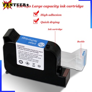 [Fenteer2 3c] cartucho de tinta para impresora de inyección de tinta de 50 mm de mano, fecha, código de tiempo, accesorios