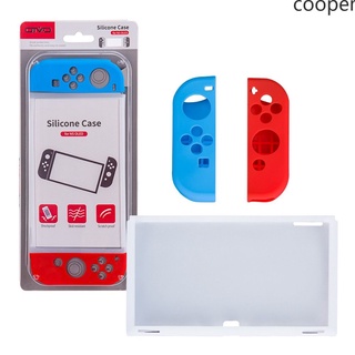 Nintendo Switch OLED - funda protectora de silicona suave con Joy-con