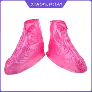 (Alm1-8) Funda De zapatos impermeable antideslizante con cremallera a prueba De lluvia protección completa