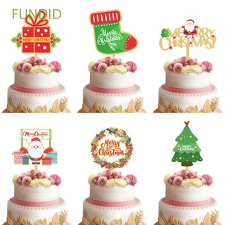 fundid impresiones 3d decoración de navidad adorno diy muñeco de nieve feliz árbol de navidad regalos de fiesta en casa suministros para tartas de acrílico