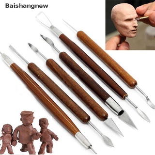 Bsn 6 pzs herramientas de Esculpir arcilla/Cera/cerámica/herramientas de modelado (Baishangnew)