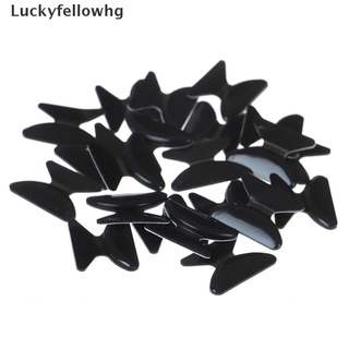 [luckyfellowhg] 10 pares de almohadillas de silicona suave antideslizante para nariz gafas gafas nariz almohadillas [caliente]