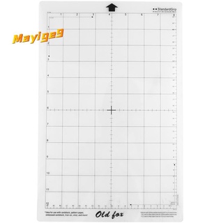 3Pcs Replacement Cutting Mat Adhesive Mat with Measuring Grid 8 By 12-Inch for Silhouette Cameo Cricut Explore Plotter Machine