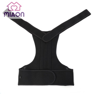 Miaon 2021 - Corrector de postura ajustable para la espalda superior del hombro, para niños adultos, corsé de columna vertebral