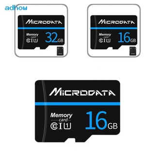 adhow Mini Tarjeta Flash De Memoria 4/8/16/32/64/128GB Almacenamiento Ampliamente Compatible Para Grabadora De Datos Automática