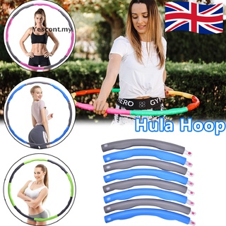 [nuevo] Hula-hoop profesional plegable fitness pérdida de peso ejercicio abs entrenamiento gimnasio [Yescont]
