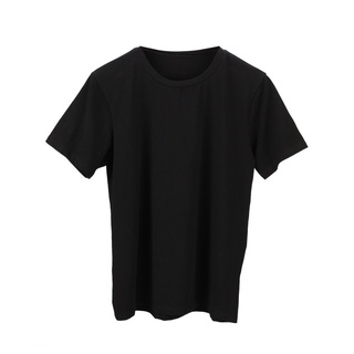 *hs Camiseta básica para hombre cuello redondo confort Suave Equipado Manga Tee Causal Tops De algodón 5.. 24