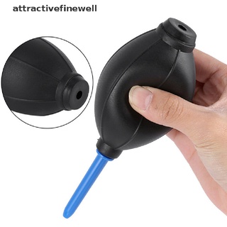 [attractivefinewell] bombilla de goma bomba de aire soplador de polvo limpiador de limpieza para cámara digital filtro len