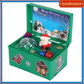 Lyedmsmr caja De Música Feliz navidad regalo De navidad Para niños/adorno De Mesa/decoración del hogar/año nuevo