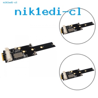 Ni Mini PCI-E to NGFF M.2 Key M A/E Adapter Converter Card with SIM Slot Power LED