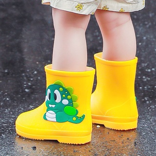 ❤ ❤Lindo botas de lluvia impermeable antideslizante 2-6 años de edad niños botas de lluvia niño zapatos de goma bebé zapatos de agua de dibujos animados overshoes