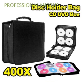 professionalaneous 400 durable dvd caso música vcd manga de transporte cd bolsa de oficina accesorios de coche videodisc cartera disco hogar soporte de almacenamiento