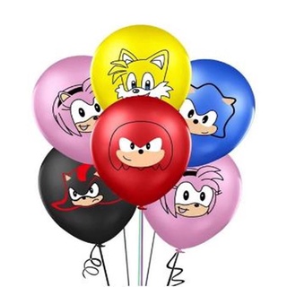 1Pcs Erizo Papel De Aluminio Ballons Anime Fiesta Temática Feliz Decoración De Cumpleaños