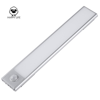 Luz led de Sensor bajo contador de iluminación del armario USB recargable de la cocina luz de noche armario luz de cocina luz blanca