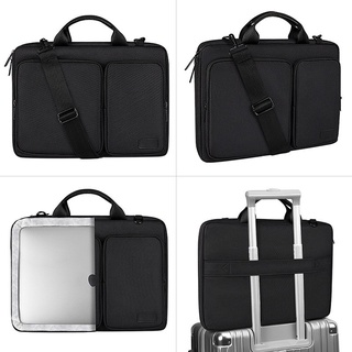 portátil bolsa maletín cuaderno forro bolsa apple macbook huawei pro15 pulgadas ordenador hombro bolso maletín bolsa (1)