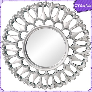 Modern Wall Hanging Mirror Decorative Accent Circle Mirrors Vanity Hotel