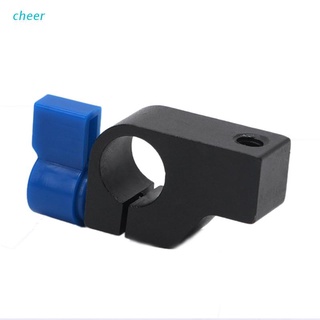 cheer 15mm Rod Clamp Holder "1/4" Thread DSLR Camera Rig Rail Support System Arm