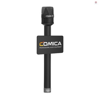 ECOG COMICA HRM-S Micrófono De Entrevista De Mano Para Smartphone 3,5 Mm TRRS Enchufe Cardioide Condensador