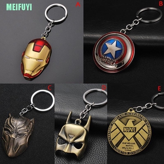 [Meifuyi] llavero De Metal Marvel/avengers/spiderman/iron man