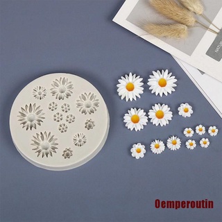 OPTIN Daisy Wild crisantemo molde de silicona en forma de flor Sugarcraft pastel hornear (1)