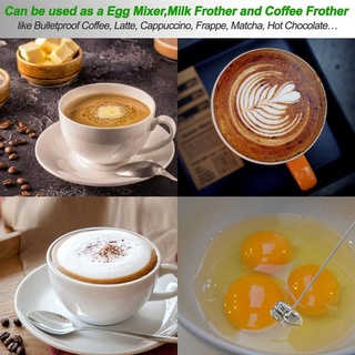 Frother De leche eléctrica Usb 3 Velocidades capuccino Café espumador (6)