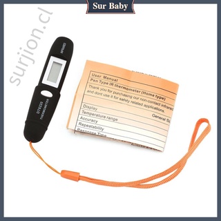 bebé dt8220 digital portátil lcd termómetro infrarrojo pluma de temperatura sin contacto [surjion]