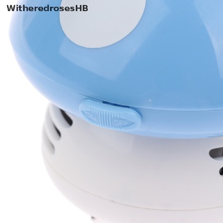 (witheredroseshb) mini aspirador lindo hongo esquina mesa polvo aspirador 6 colores en venta (5)