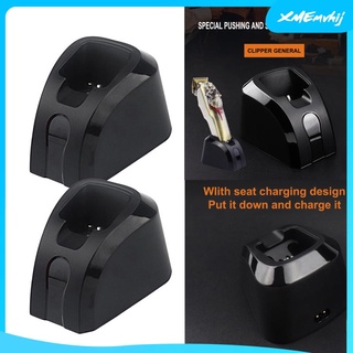 2Pcs Electric Clipper Charging Stand Dock Charger Socket for Wahl 8591 8148
