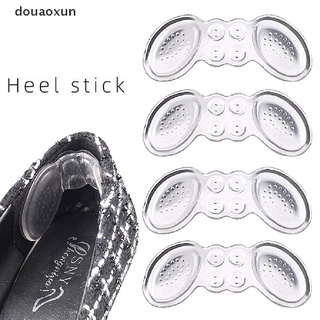 douaoxun 1 par de plantillas para mujer para zapatos de tacón alto ajustar el tamaño adhesivo delineador de talón agarres cl