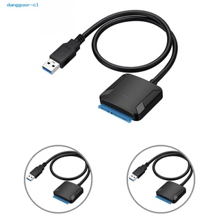 dangguor SATA Cable to USB 3.0 Convert Cord Adapter for 2.5/3.5inch SSD HDD Hard Drive