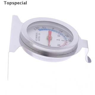 [Topspecial] termómetro para refrigerador de acero inoxidable congelador termómetros de cocina.