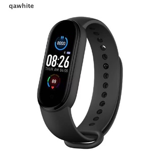 qawhite m5 smart band watch pulsera pulsera fitness tracker presión arterial frecuencia cardíaca cl