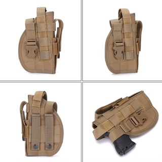bo.cl Universal Holster Right Hand Molle Holster Combat Airsoft Waist Belt Holster for 45 92 96 Outdoor (8)