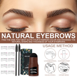 Eyeprint suit natural fast makeup eyebrow card