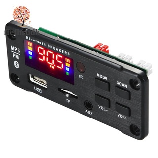 amplificador decodificador de audio de 25wx2 12v mp3 ule bluetooth 5.0