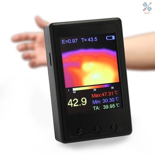 2.4 pulgadas pantalla de pantalla portátil de mano termografo cámara infrarroja sensores de temperatura digital infrarrojo de alta precisión