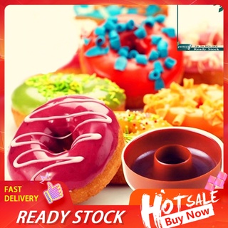 cf_doughnut molde reutilizable decorativo plástico antiadherente diy hacer galletas molde para hornear