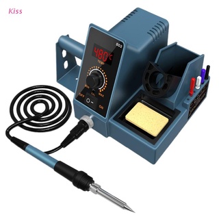 Kiss estación de soldadura Digital 60W PID estación de soldador ajustable 200-480 C