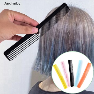 [ady] 5x salón anti estático peluquería corte de pelo plástico peine de dientes fino herramienta ydj