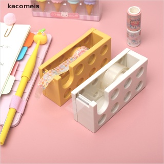 [Kacomeis] 1pc Masking Tape Cutter Tool Washi Tape Cutter Set Storage Organizer Cutter DSGF