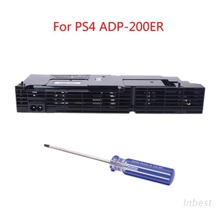 inb unidad de fuente de alimentación adp-200er reemplazo para so-ny playstation 4 ps4 cuh-1200 12xx 1215a 1215b series consola
