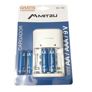 YL🔥Bienes de spot🔥Cargador De Baterias Aa Aaa 9v Incluye 4 Pilas Recargables MC-700【Spot marchandises】